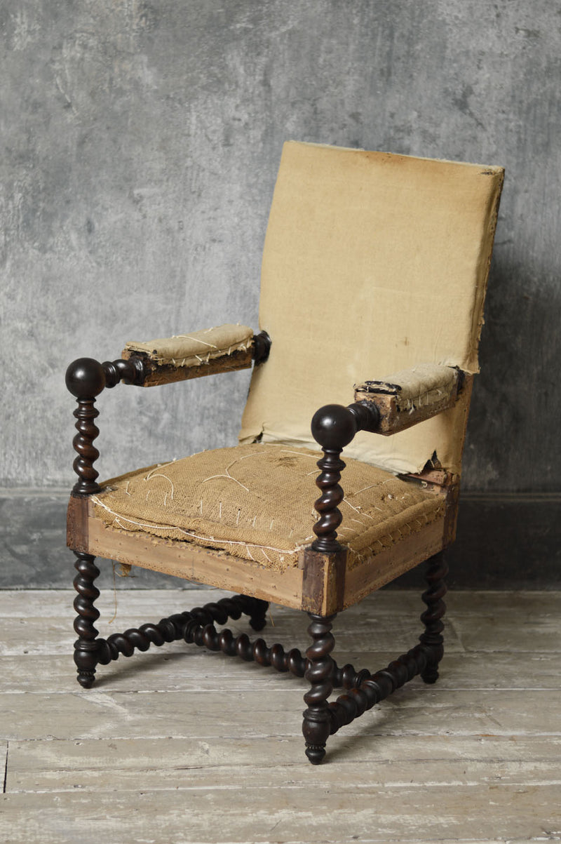 LOUIS XIII STYLE ARMCHAIR