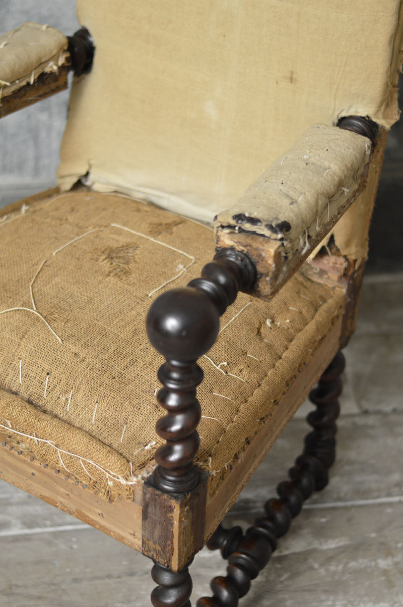 LOUIS XIII STYLE ARMCHAIR