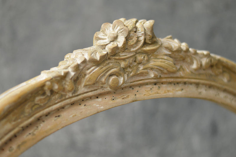 Pair of French Rococo style 19th Century carved salon chairs