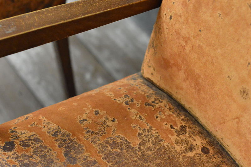 Pair of French bridge chairs