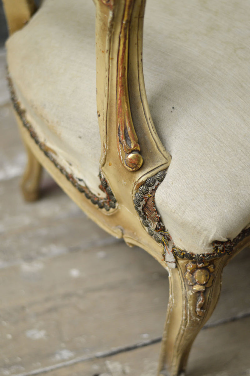 Pair of Louise Philippe salon chairs