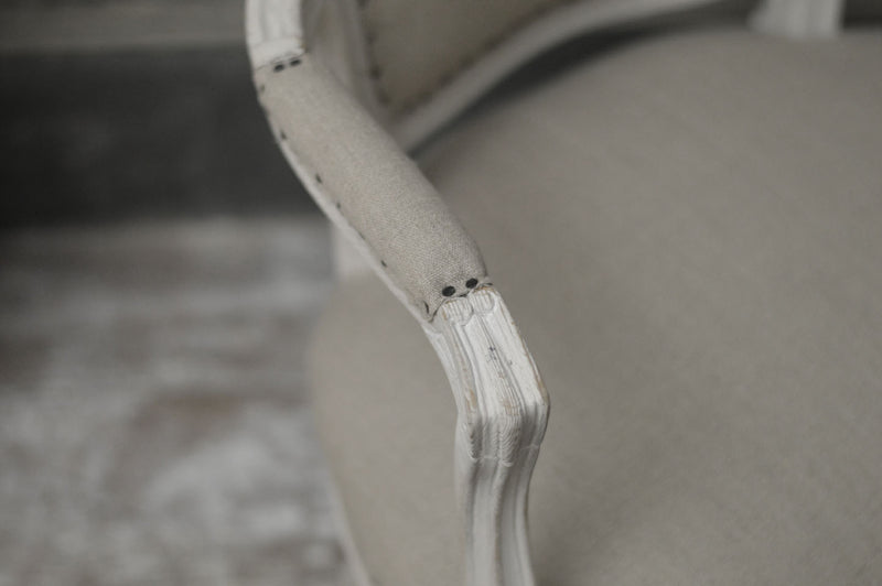 Pair of French salon chairs