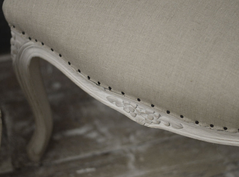 Pair of French salon chairs