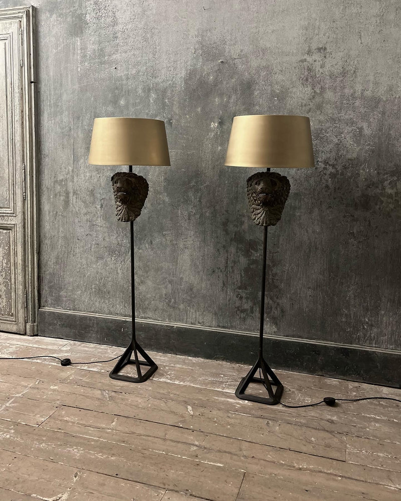 Pair of Tom Dixon standard lamps