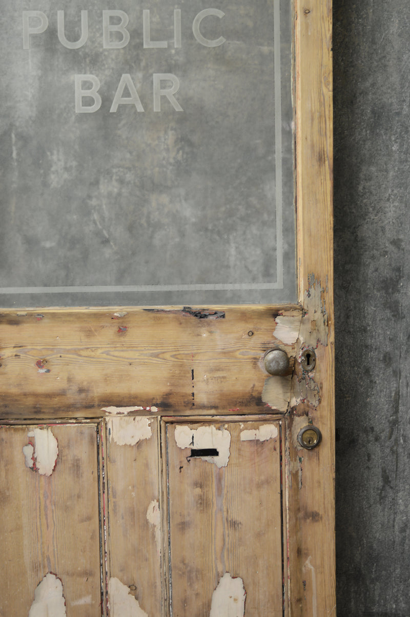 English 19th Century tavern door