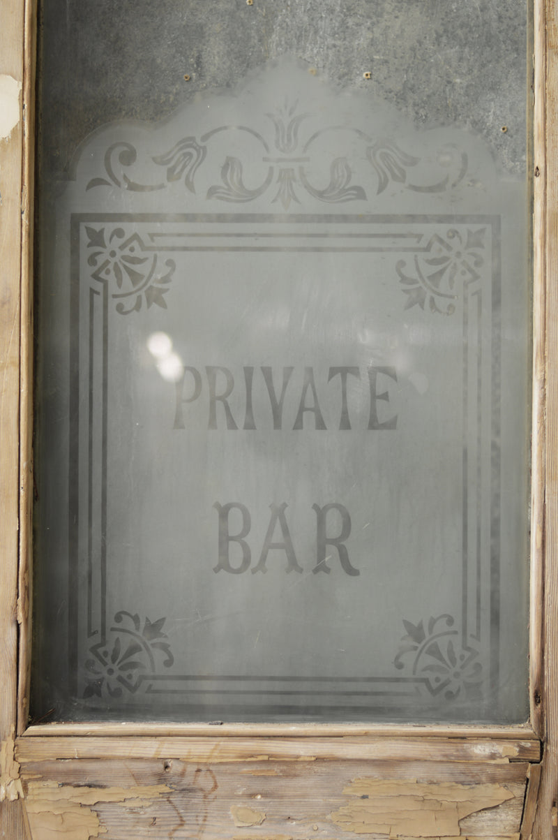 Pair of English  19th Century tavern doors