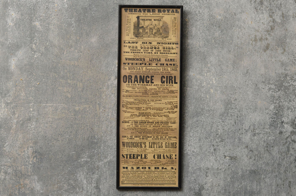 Original poster from Theatre Royal portsmouth