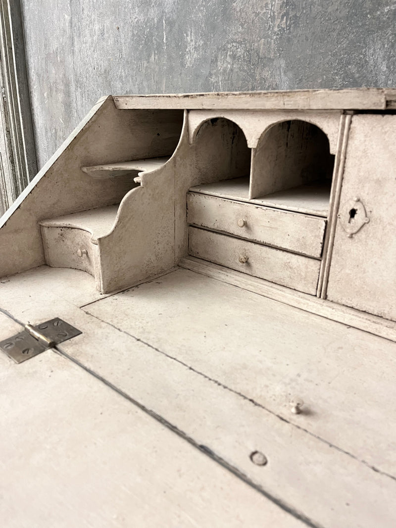 Georgian Oak 18th century slant front desk