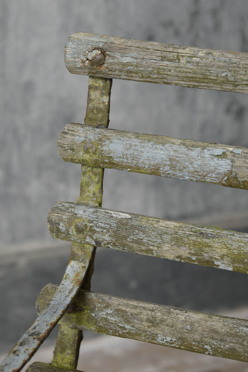 Antique garden bench