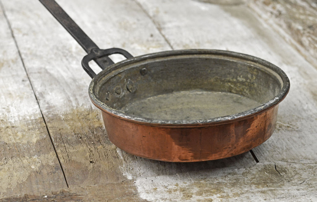 French 18th Century copper pan