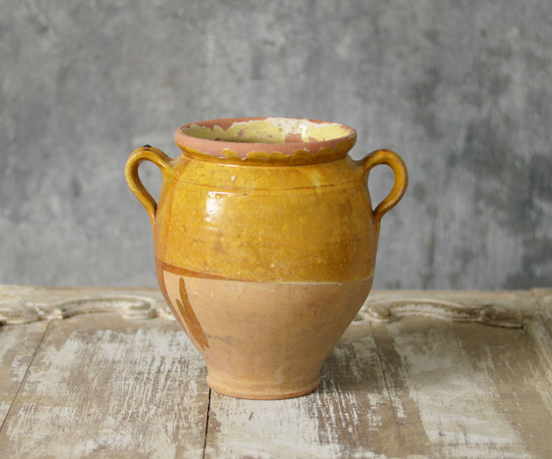 FRENCH 19TH CENTURY CONFIT POT