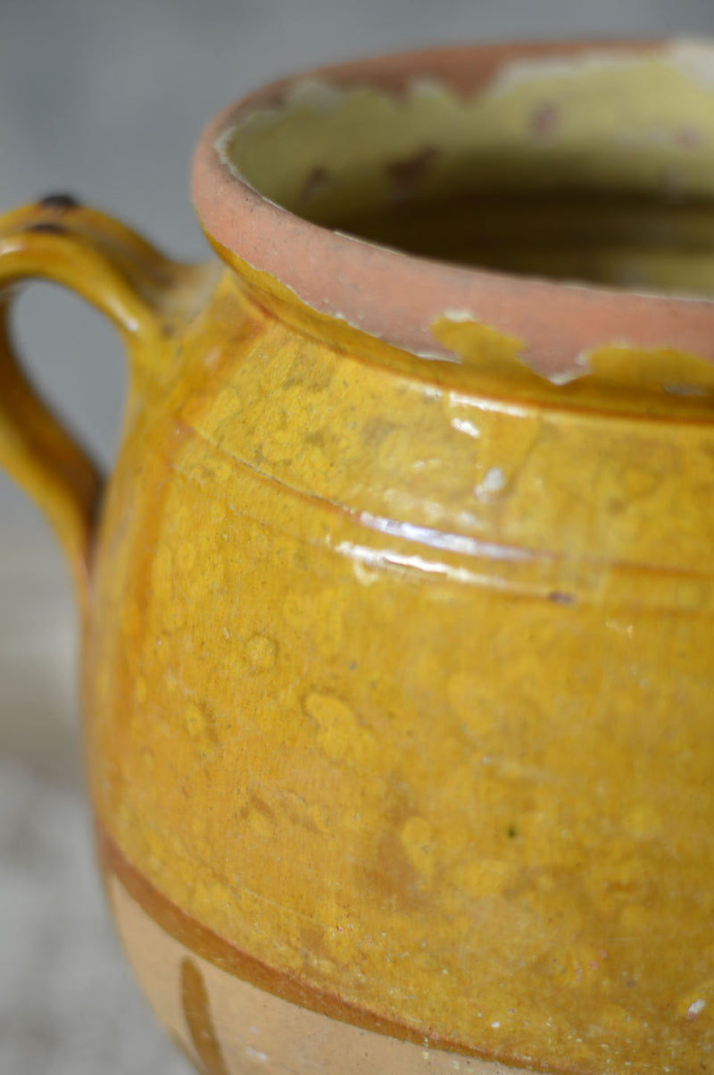 FRENCH 19TH CENTURY CONFIT POT