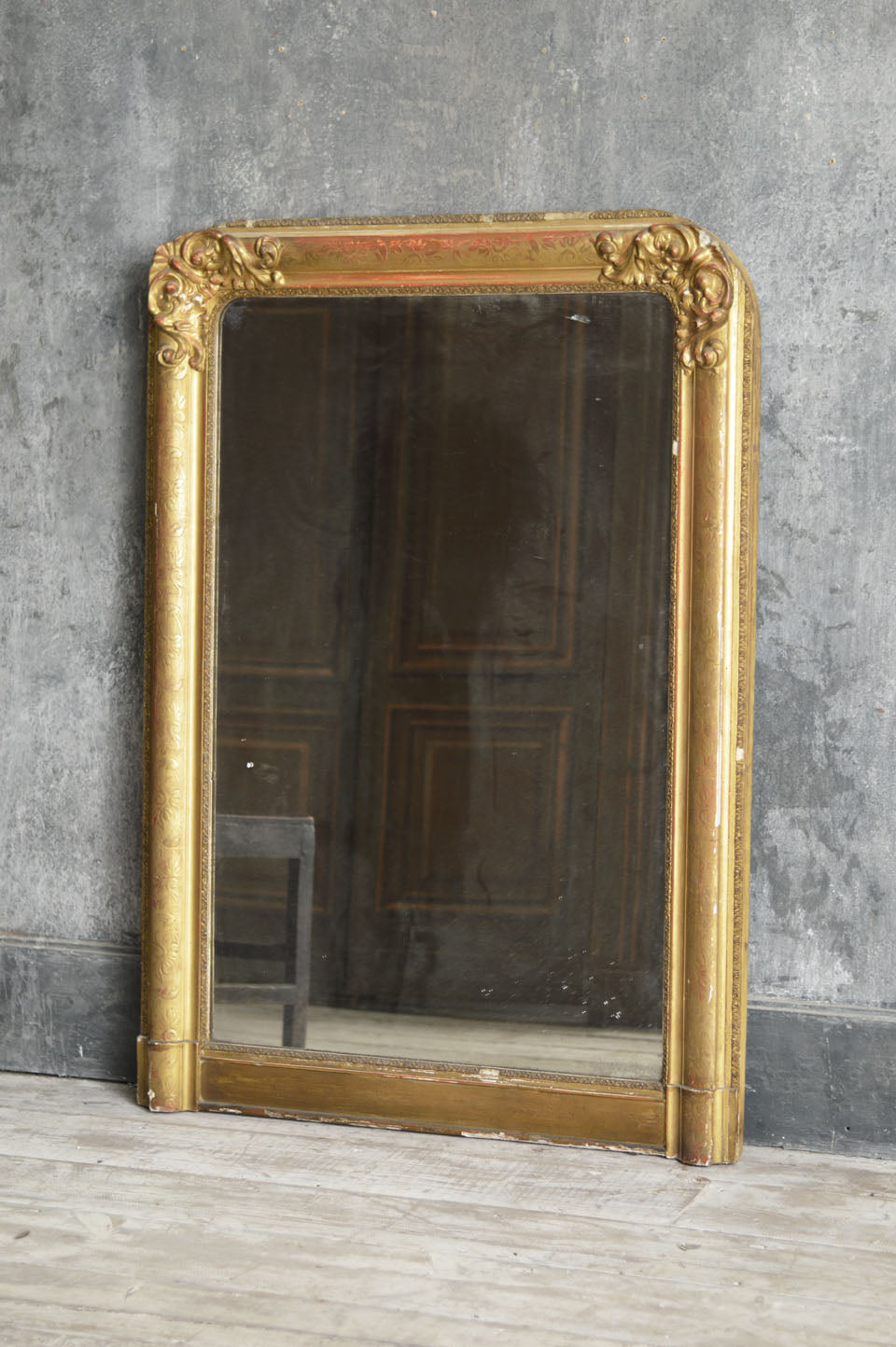 LOUIS PHILIPPE ORIGINAL GILT MIRROR