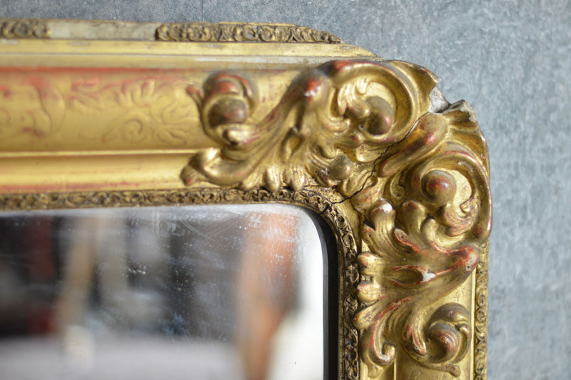 LOUIS PHILIPPE ORIGINAL GILT MIRROR