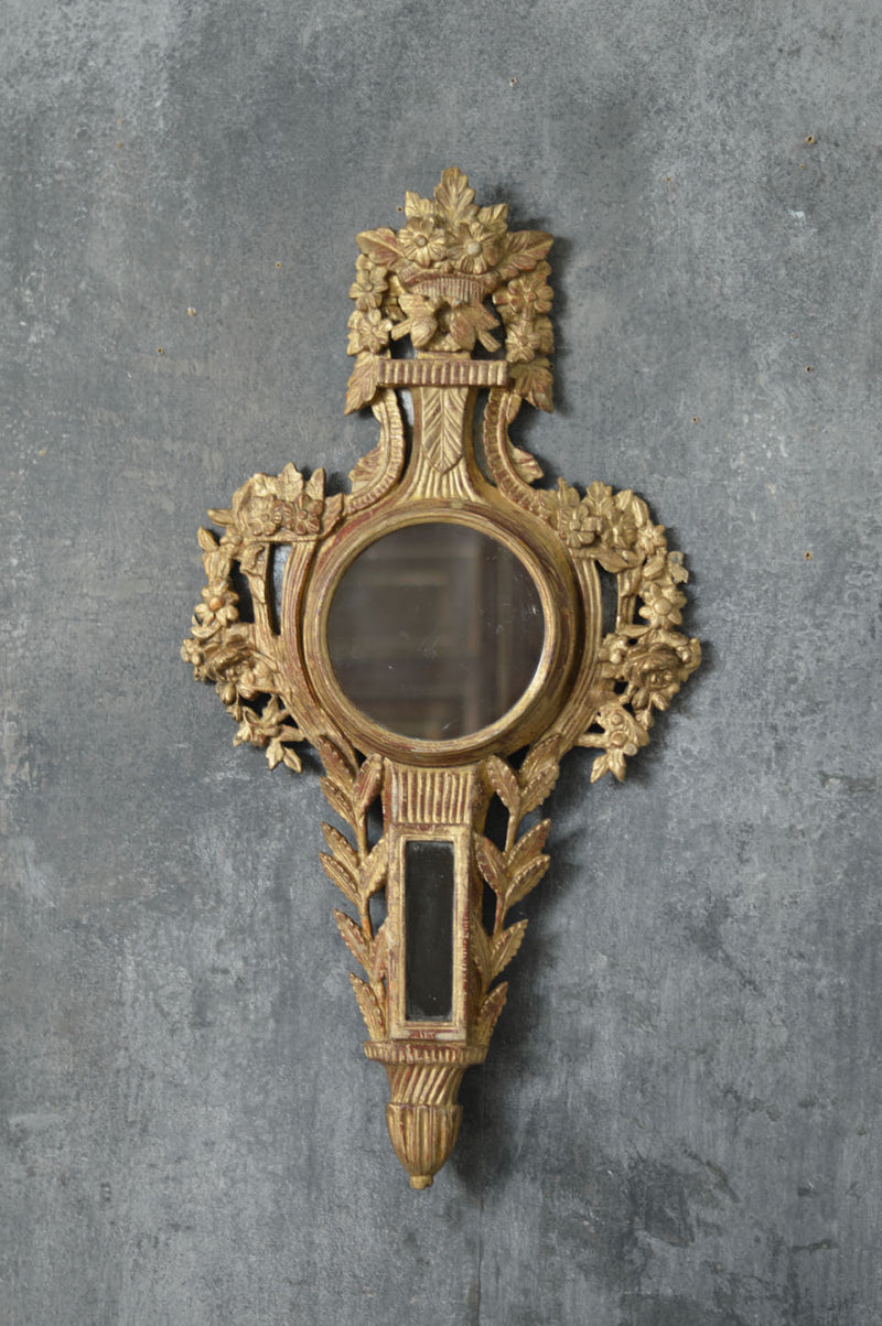 FRENCH BAROMETER MIRROR