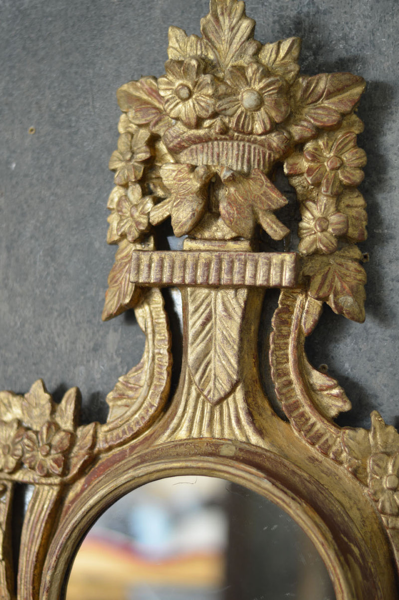 FRENCH BAROMETER MIRROR