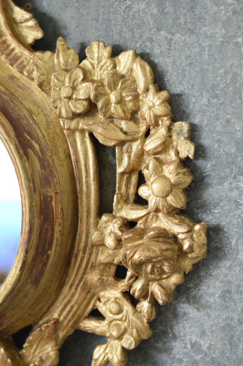 FRENCH BAROMETER MIRROR