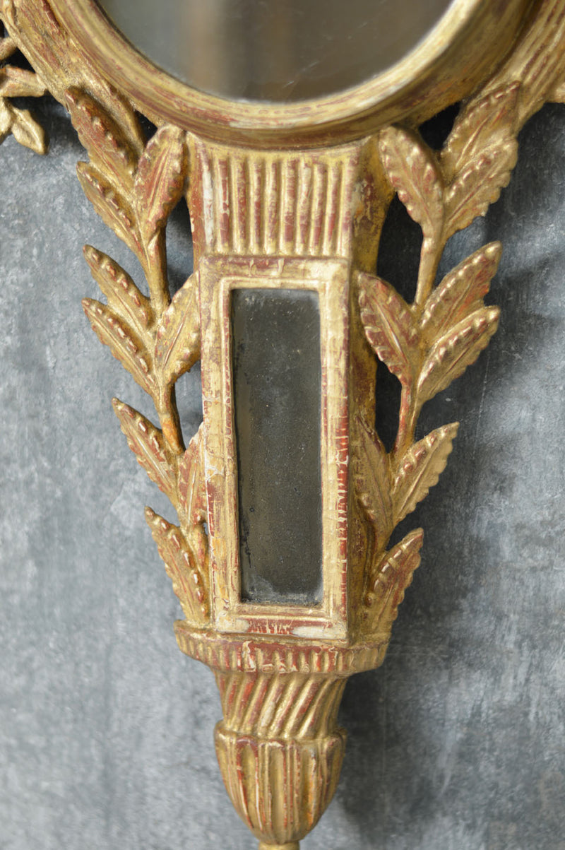 FRENCH BAROMETER MIRROR