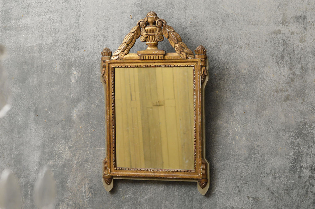 French 19th Century carved mirror