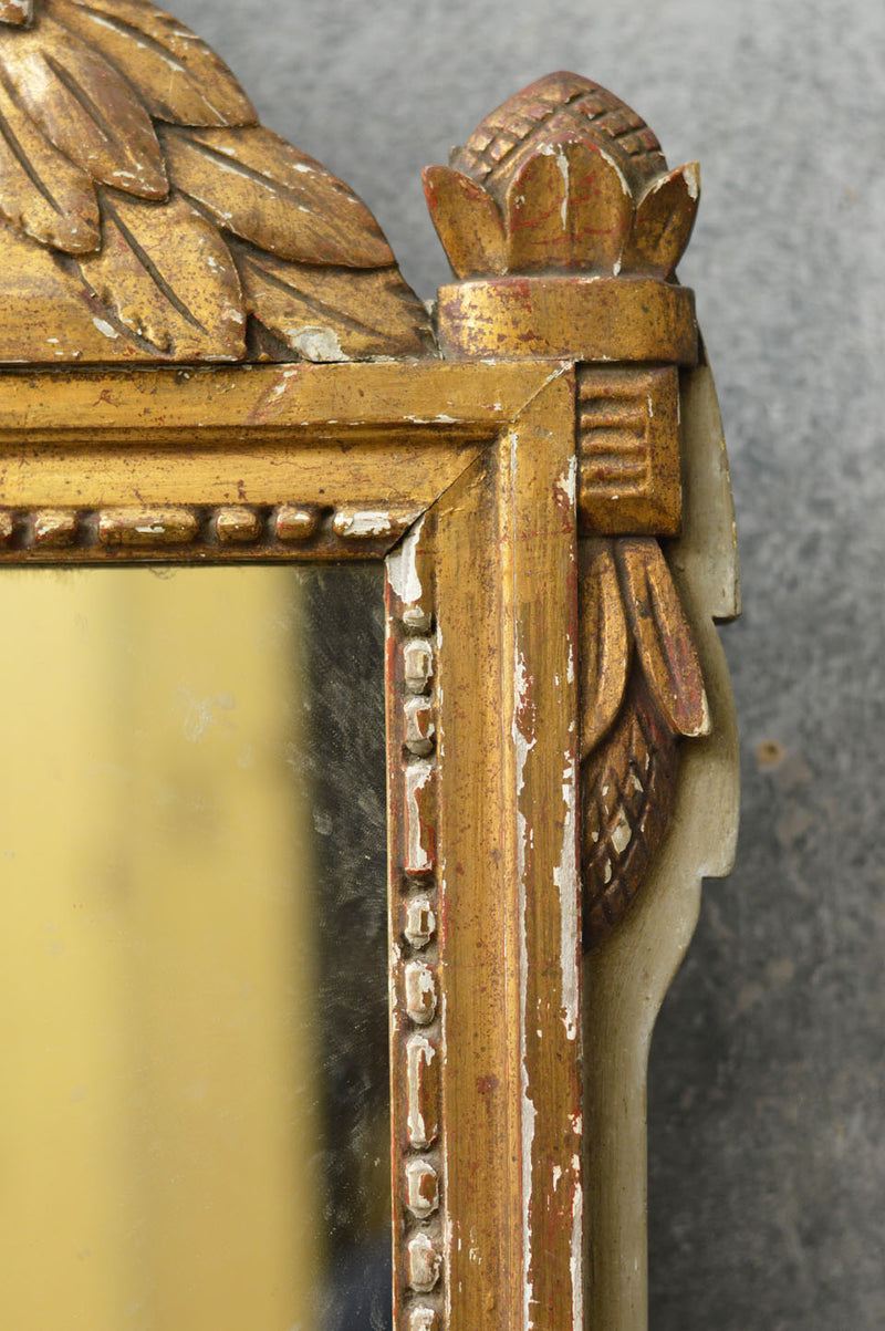 French 19th Century carved mirror