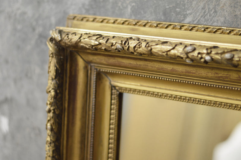 English 19th Century gilt mirror