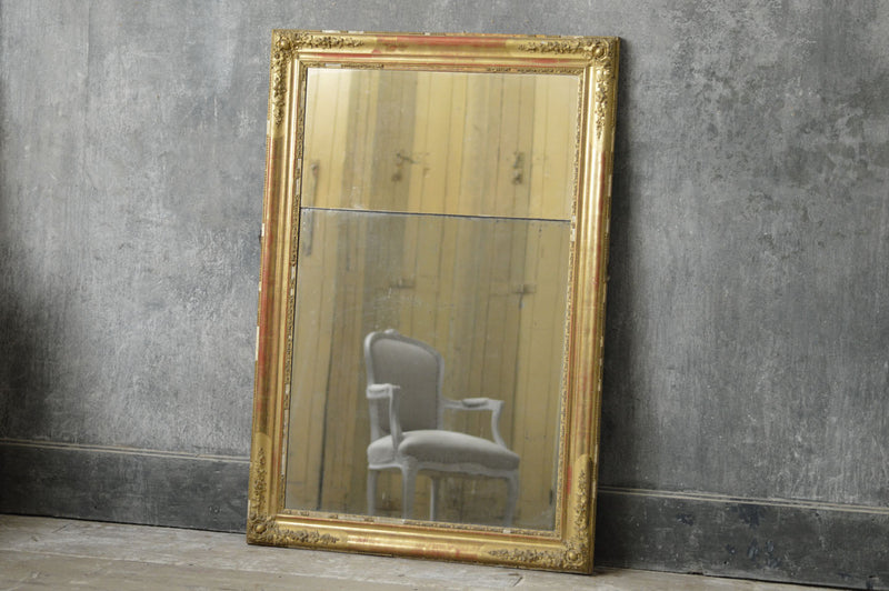 French Louis Philippe gilt mirror