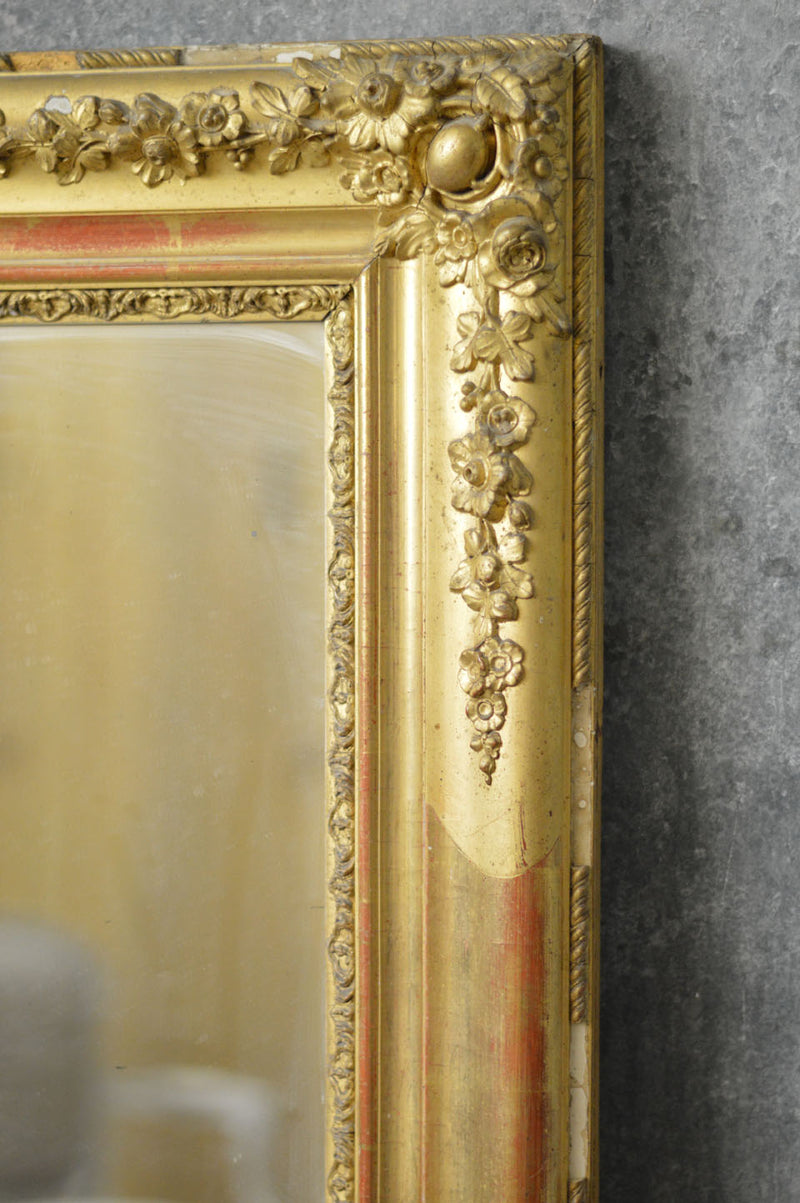French Louis Philippe gilt mirror