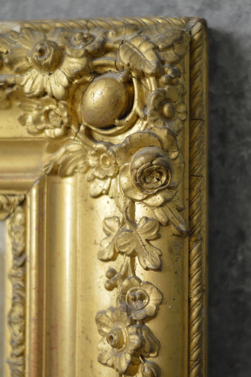 French Louis Philippe gilt mirror