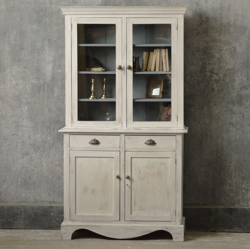 English 19th Century glazed bookcase