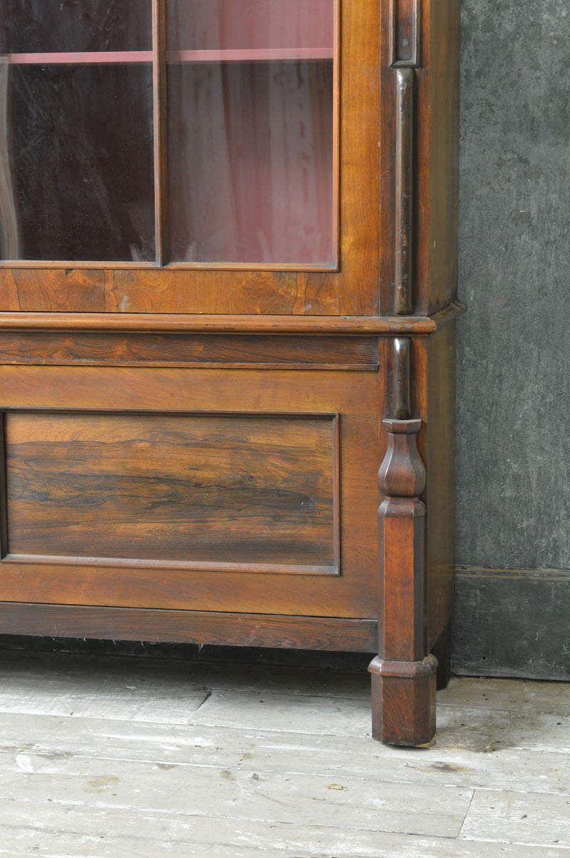 19th Century Scottish bookcase in rosewood.