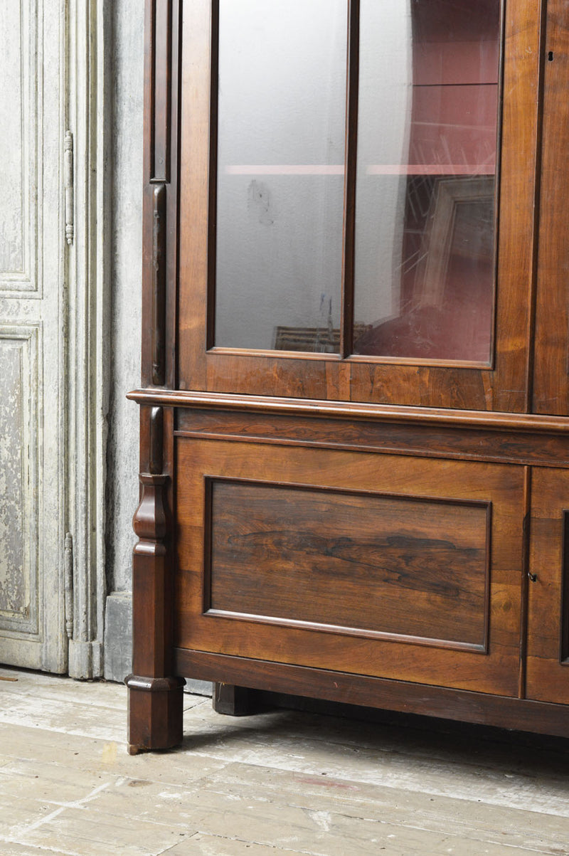 19th Century Scottish bookcase in rosewood.