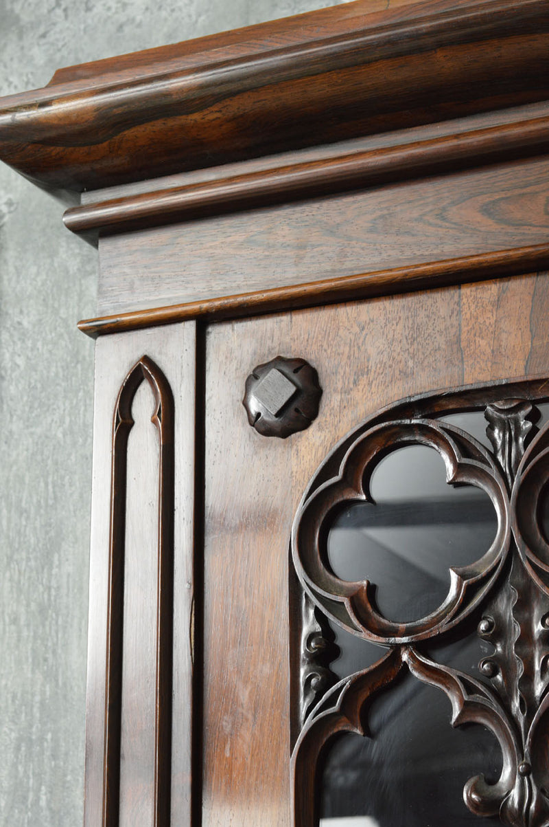 19th Century Scottish bookcase in rosewood.