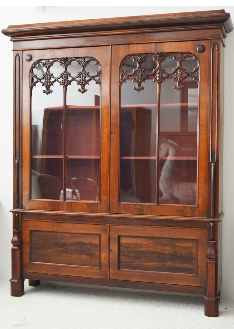 19th Century Scottish bookcase in rosewood.