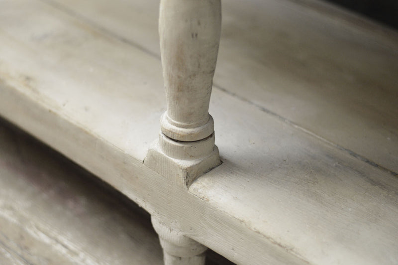 Early English 19th Century painted country dresser