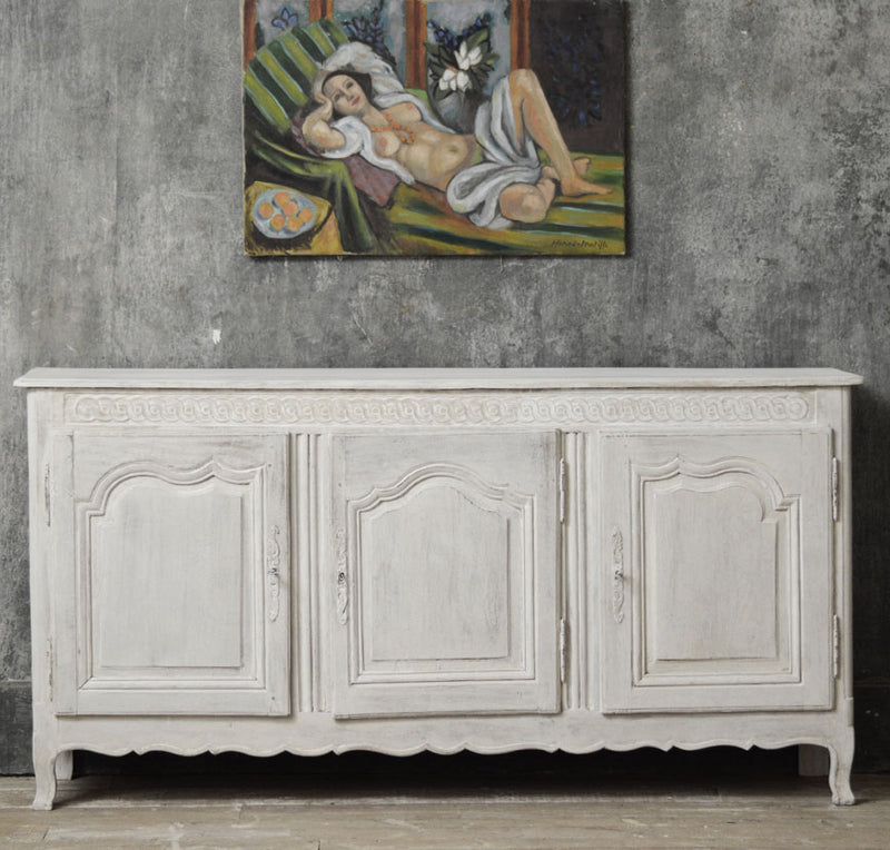 French 19th Century painted Enfilade