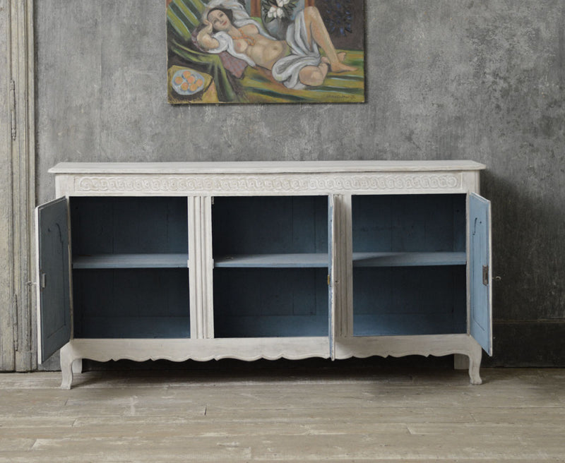 French 19th Century painted Enfilade