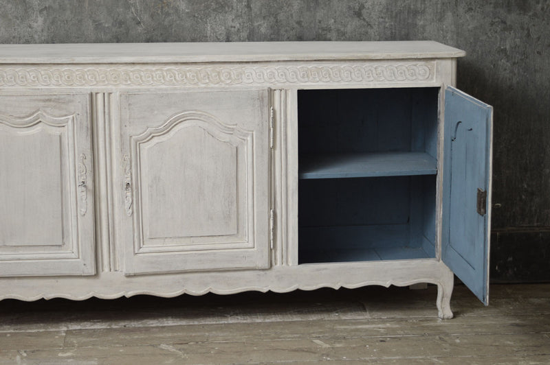 French 19th Century painted Enfilade