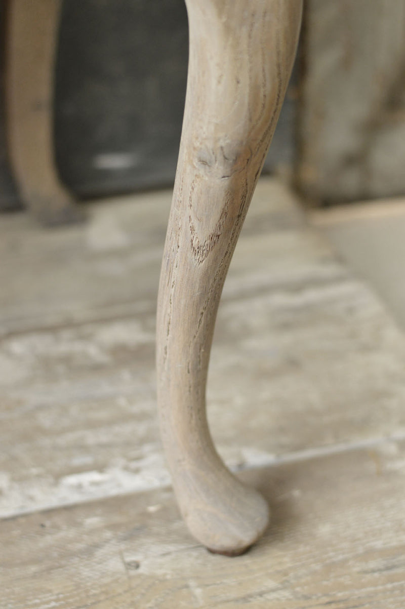 English 18th Century bleached oak dresser base.