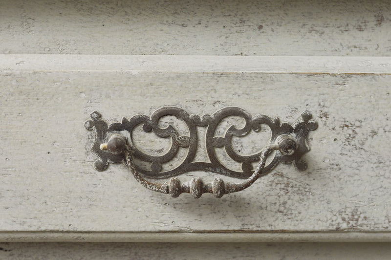 French painted buffet deux  corps