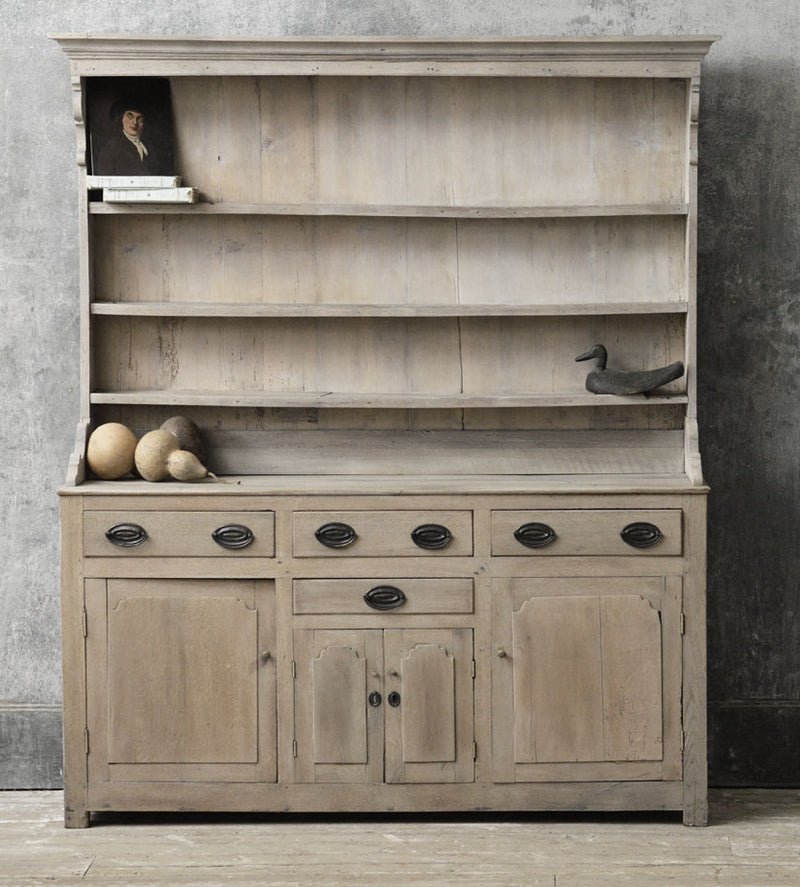 English 18th Century country oak dresser