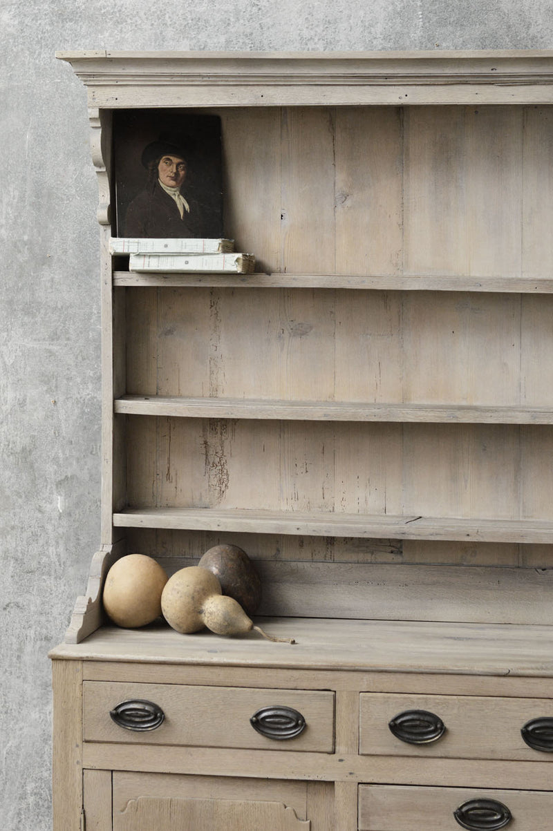 English 18th Century country oak dresser