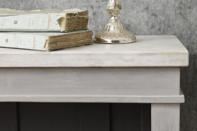 An English painted bookcase