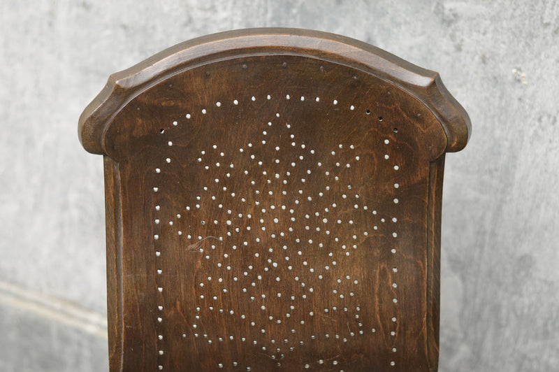 Pair of French 19th Century pierced bentwood chairs