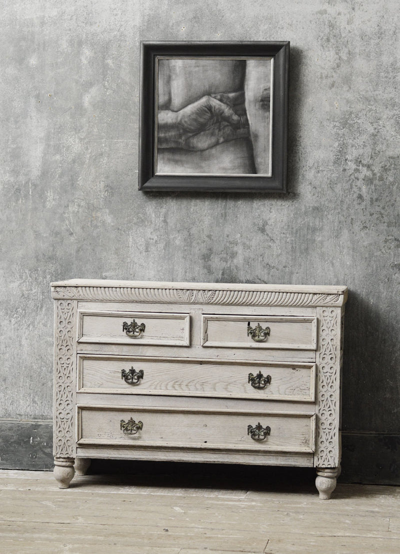 18th Century coffer commode