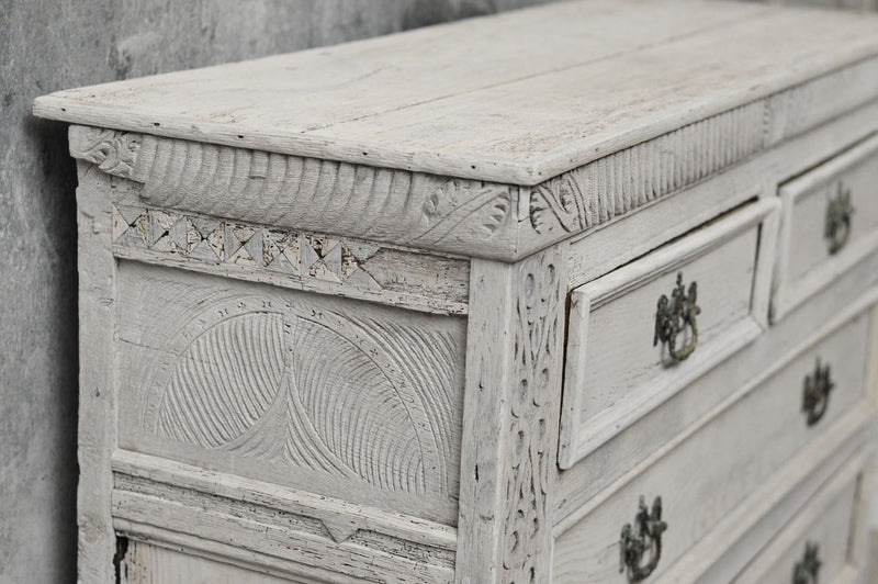 18th Century coffer commode