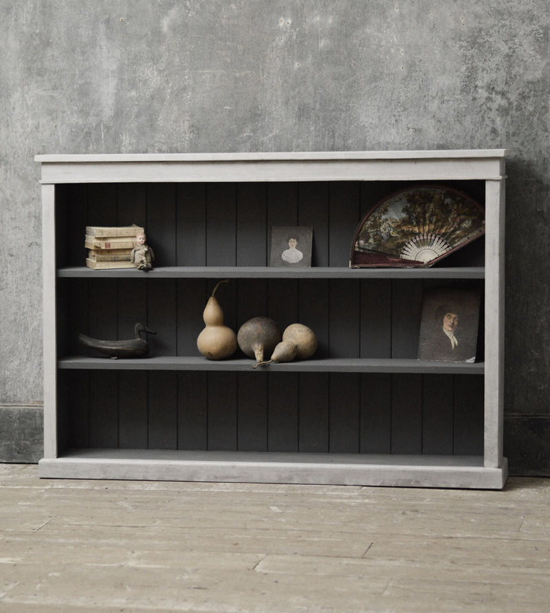 English 19th Century painted bookcase.