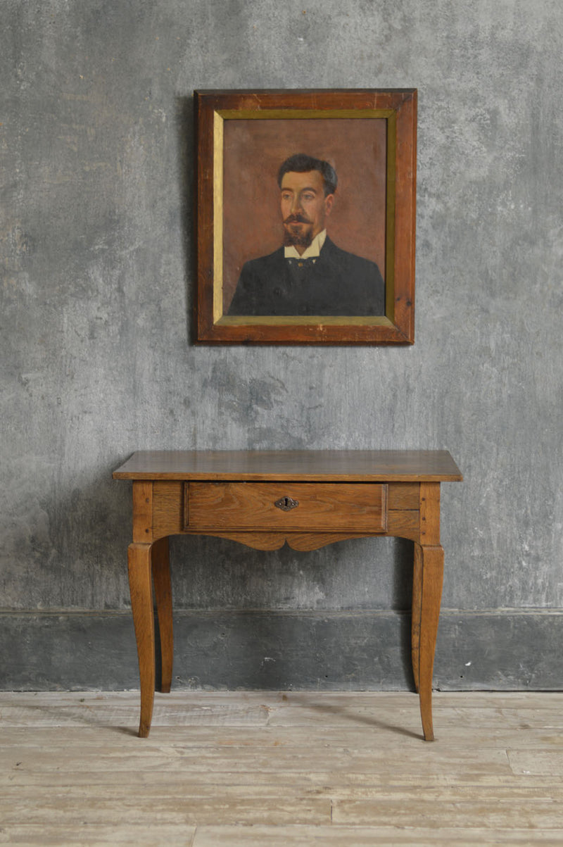 18TH CENTURY FRENCH OAK SIDE TABLE