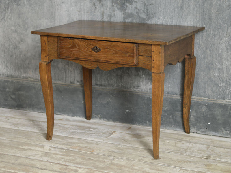 18TH CENTURY FRENCH OAK SIDE TABLE
