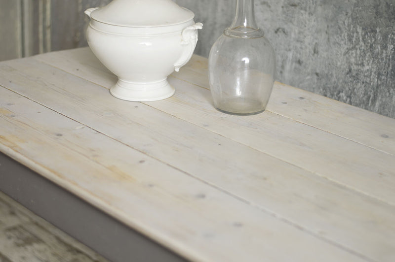 FRENCH 19TH CENTURY PAINTED FARMHOUSE TABLE