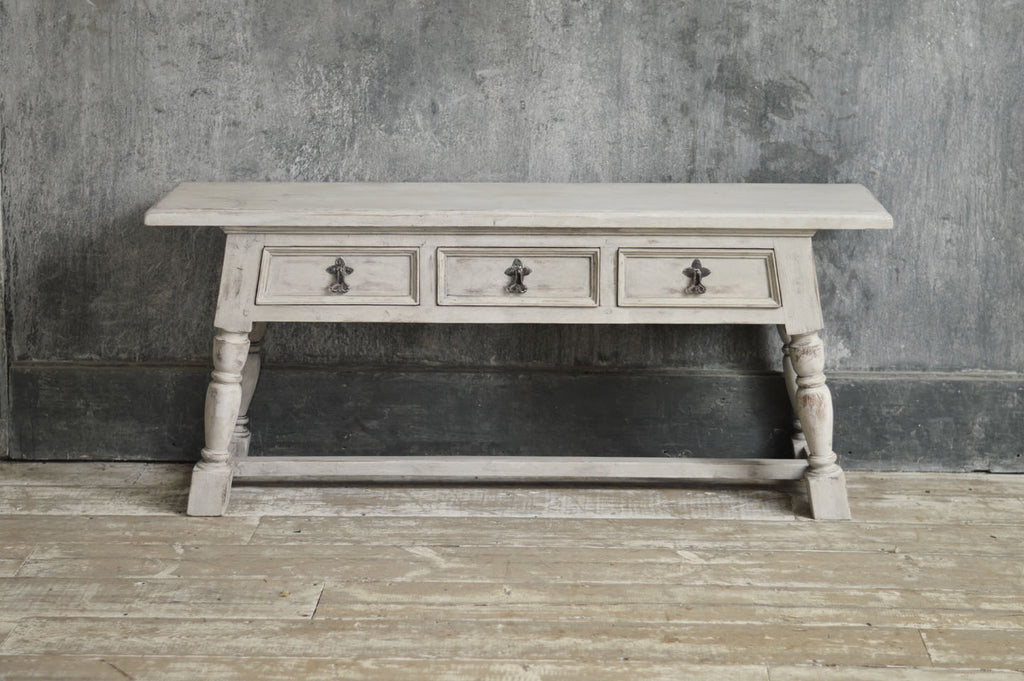 ENGLISH LOW CONSOLE TABLE